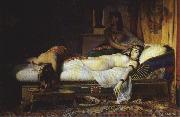 Jean - Andre Rixens Death of Cleopatra